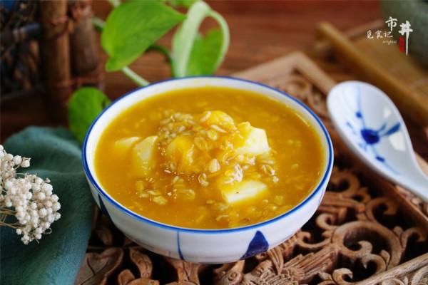 天涼了，早餐有條件多喝“元氣粥”，每週煮幾次，舒服安康好過秋