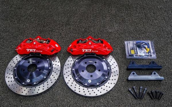 分享剎車改裝案例,英菲尼迪Q50L改裝TEI P60NS六活塞剎車卡鉗套裝 分享剎車改裝案例,英菲尼迪Q50L改裝TEI P60NS六活塞剎車卡鉗套裝