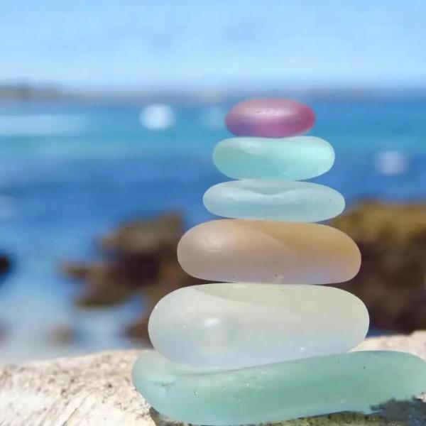 什麼是海玻璃？50幅玲瓏剔透•糖果色•海玻璃的由來