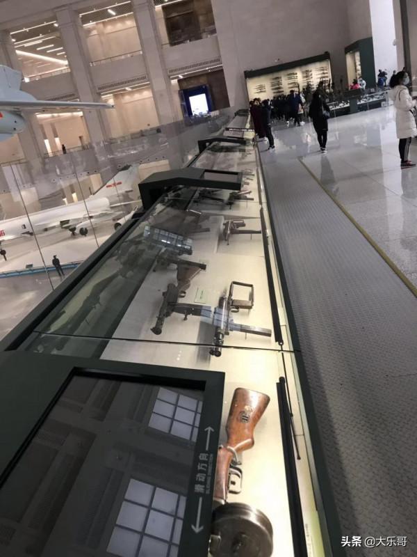 國內輕武器展館之一北京軍事博物館