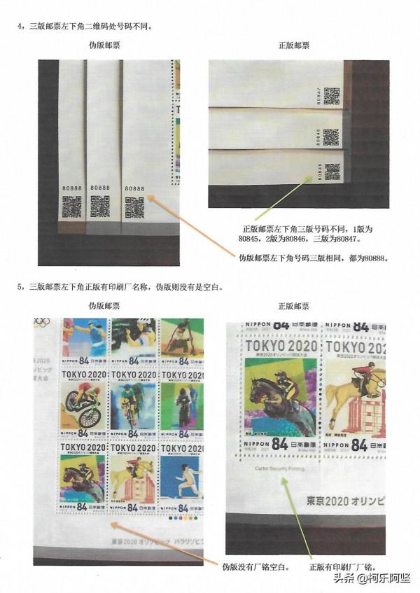 東京奧運運動專案版票正版與偽造票鑑別方法 東京奧運運動專案版票正版與偽造票鑑別方法