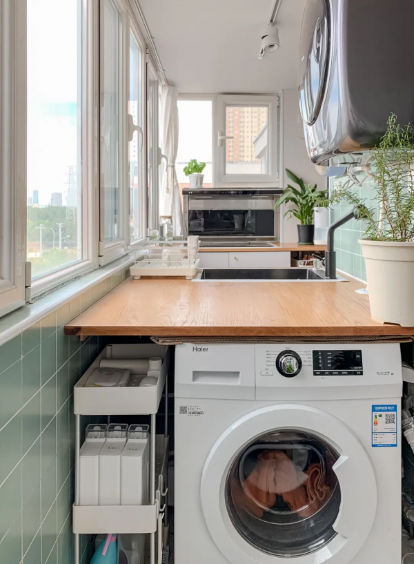 北京40㎡小戶型，90年代老破小+全屋承重牆，僅花8萬便完成大變身