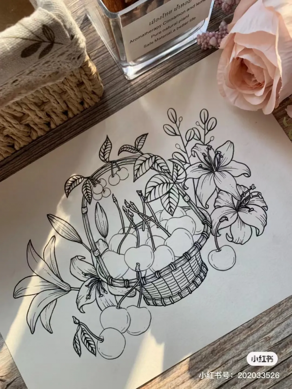 頂級創意線描,張張精緻走心,不收藏太可惜了 頂級創意線描,張張精緻走心,不收藏太可惜了