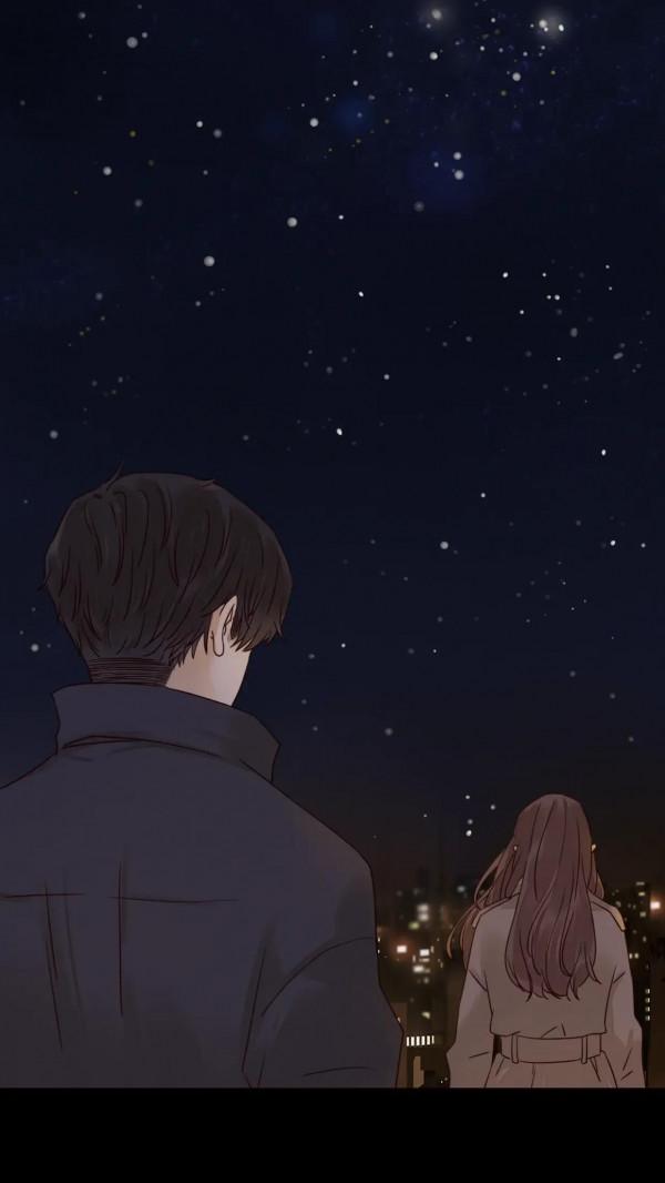 高甜漫畫《不可愛的他》星星的話