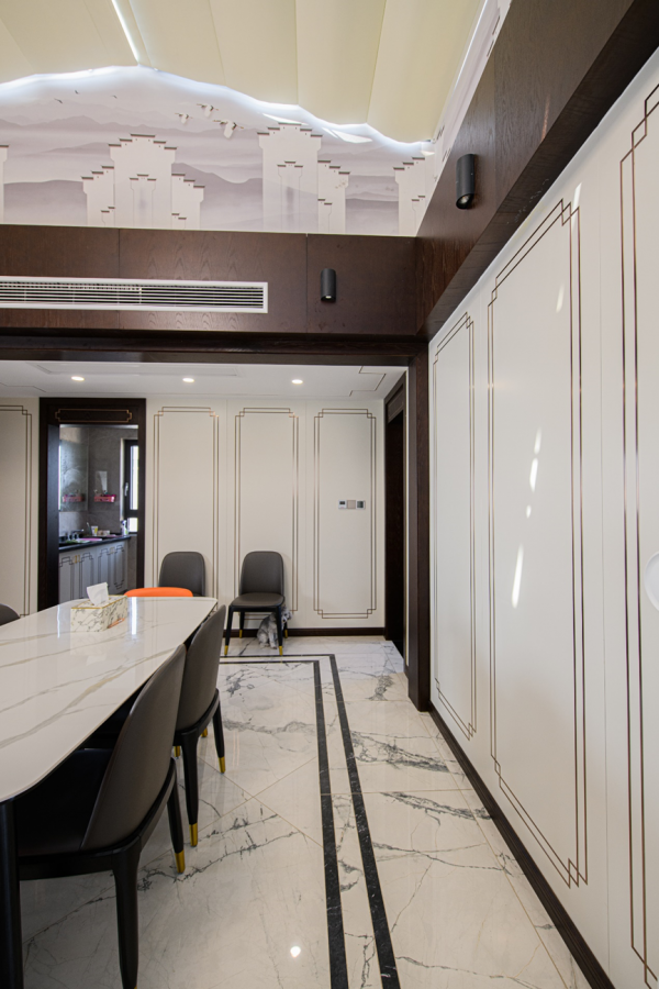 190㎡新中式大平層，務實出發、更加註重健康時尚與功能的設計