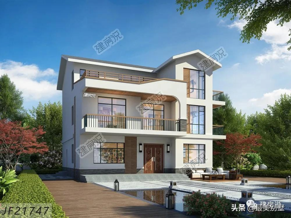 看看這款開間12米的現代風別墅，是不是年輕人的“夢中情房”？