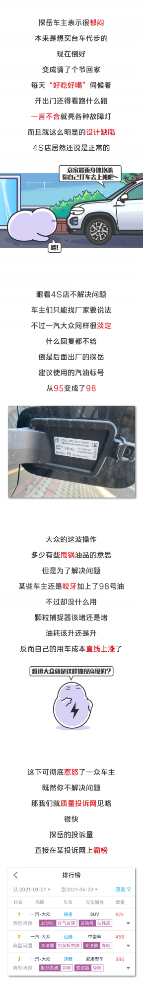 這臺“高階”的大眾車，油耗堪比納智捷，平時只能開高速