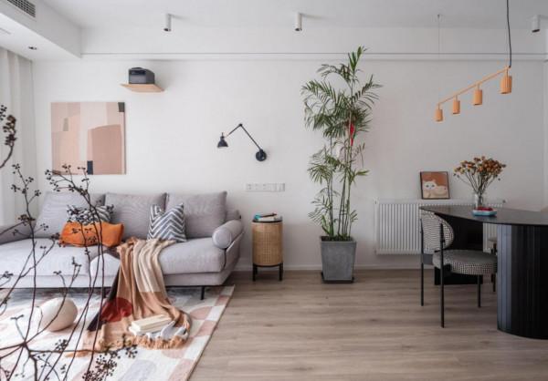 難怪越來越多人不要茶几，看了她80㎡新家，氛圍真讓人羨慕