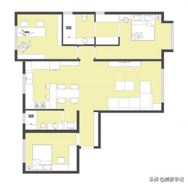 北京90後夫妻砸36萬裝修136㎡家，效果清雅高階，超有品味！曬曬