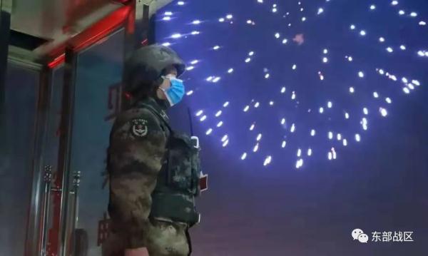 有軍人守護，請安心過年