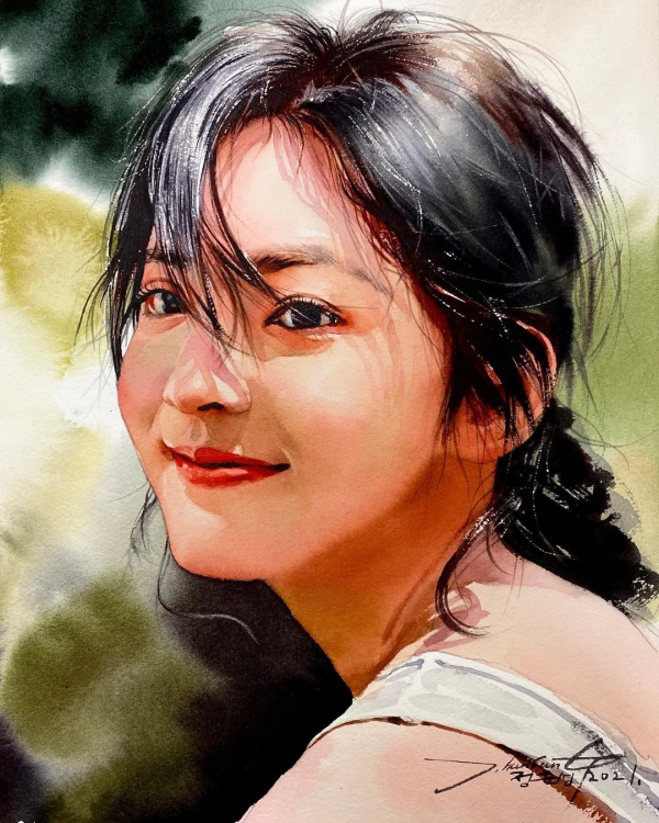 第一次見這麼好看的水彩畫作,飄逸靈動的畫面!比照片強100倍 第一次見這麼好看的水彩畫作,飄逸靈動的畫面!比照片強100倍