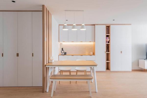 他家最有遠見,捨棄奢華做簡單實在的裝法,125㎡北歐風效果滿意 他家最有遠見,捨棄奢華做簡單實在的裝法,125㎡北歐風效果滿意