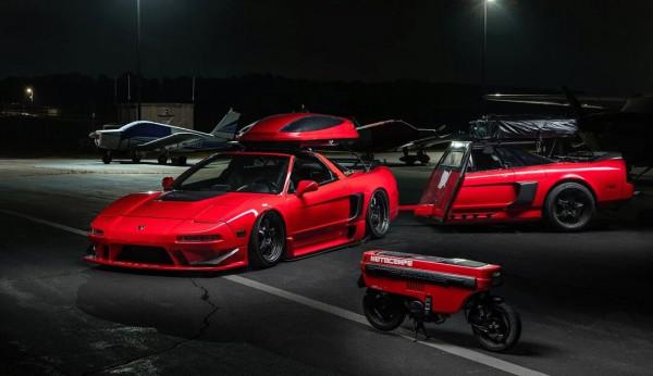 NSX改拖車,這兄弟是怎麼想的? NSX改拖車,這兄弟是怎麼想的?