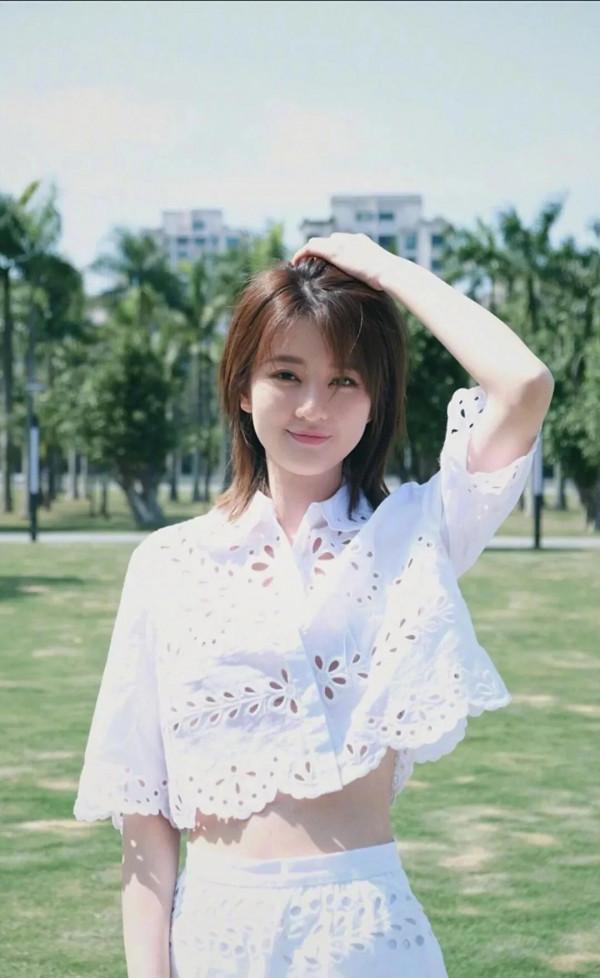 歡樂頌五美之一喬欣，膚白貌美，妥妥人間富貴花