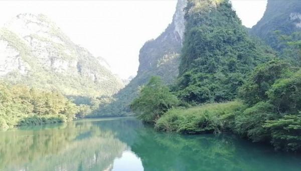 奇妙的河池小三峽，有桂林山水之秀美，又有三峽之雄偉，太美了