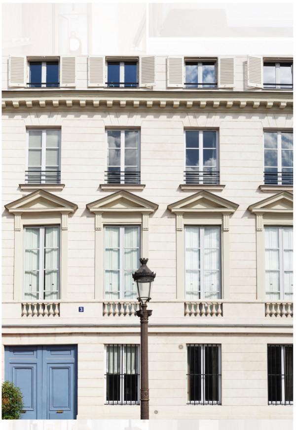 一位優雅女士的巴黎住所，木頭和大理石，舒服又貌美，太理想了