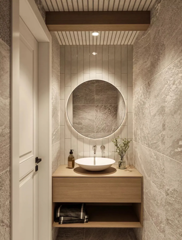 浴室瓷磚拼的好,奇思妙想少不了 浴室瓷磚拼的好,奇思妙想少不了