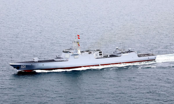 055型萬噸大驅攜帶112枚導彈，如若都被打光了該怎麼辦？無須擔心