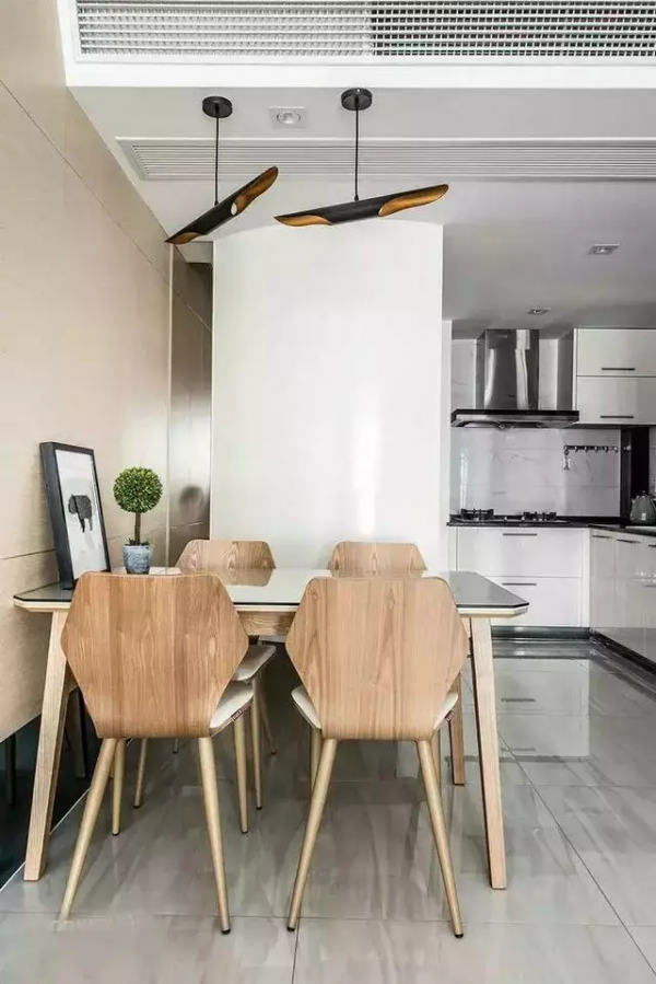 89㎡現代簡約風，大膽的設計，顯得格外溫馨與端莊