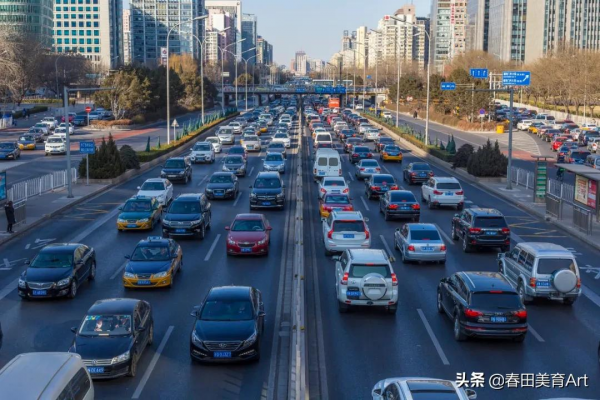 教程丨少兒美術課程《車水馬龍的城市》