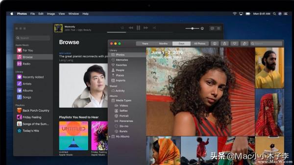 macos catalina和mojave有什麼區別