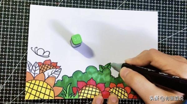 創意兒童畫:分享三款萬能背景畫法,卡通簡筆畫風格,收藏備用 創意兒童畫:分享三款萬能背景畫法,卡通簡筆畫風格,收藏備用