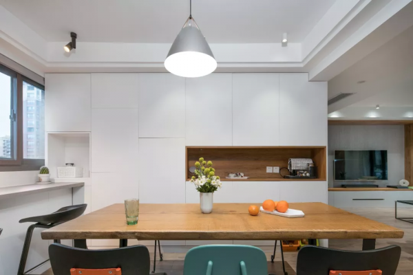 終於買房了！100㎡現代北歐風，家裡的櫃子太實用了