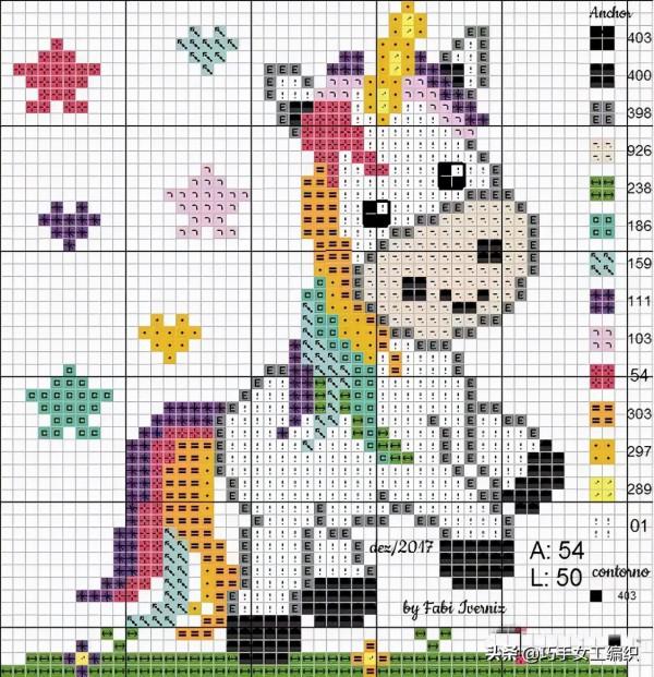 剩餘的十字繡線，在籃子上這樣刺繡，看完第一個就想收了