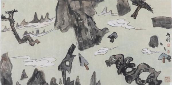 北北駐留回憶錄 陳丙曆：逍遙一遊“觀山水”，筆墨重構“山海觀”