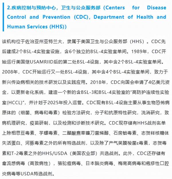 P4實驗室大盤點｜| 全球建成及在建P4實驗室50餘個，美國至少15個