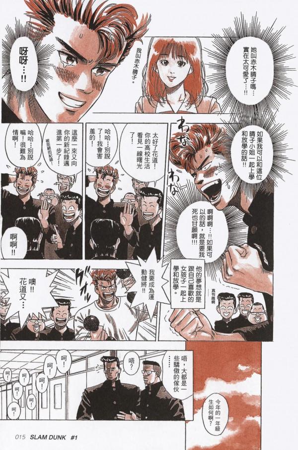 《灌籃高手》第1卷：＃1 櫻木同學