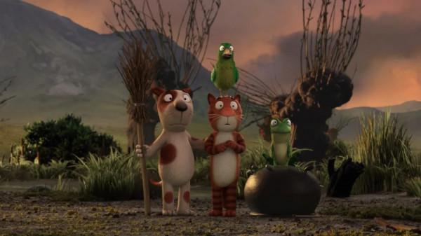 一本拿獎拿到手軟的繪本，完美地講述了友情、勇氣和智慧