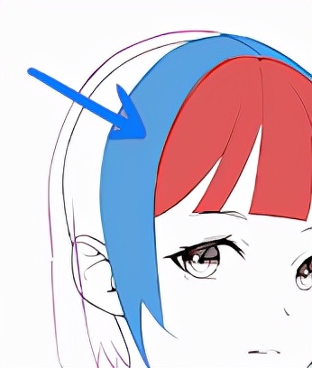 漫畫人物的頭髮怎麼畫？少女短髮繪畫教程