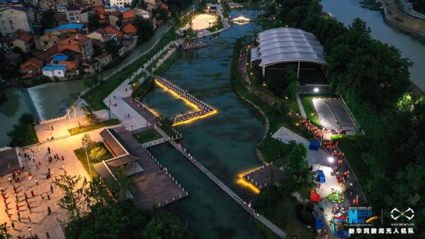 湖北省南漳縣：隱於鬧市中的溼地之美