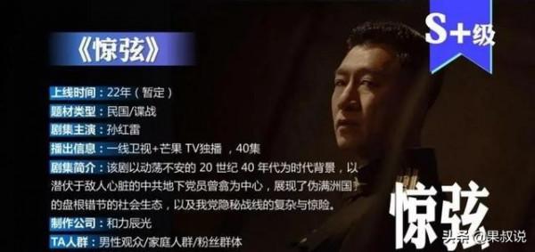 2022年即將上映的諜戰劇誰是黑馬，你關注了幾部？孫紅雷、柳雲龍