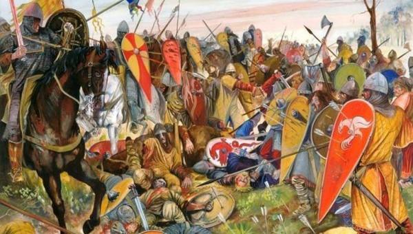 黑斯廷斯之戰：軍隊和戰術