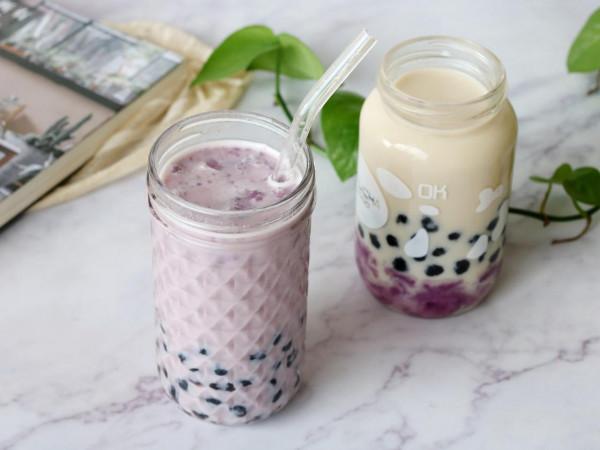 秋天，用這2種鹼性食材做奶茶，細膩絲滑熱量低，好喝又解饞