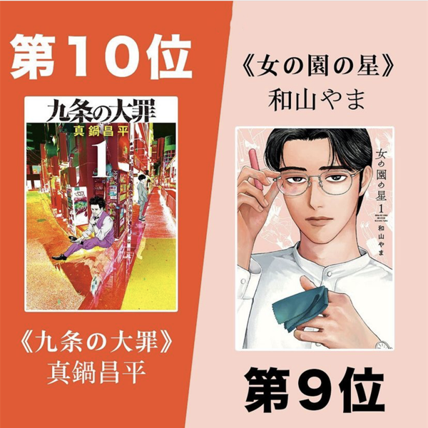 全日本書店店員最期待的2022年10部漫畫作品，有你喜歡的作品嗎
