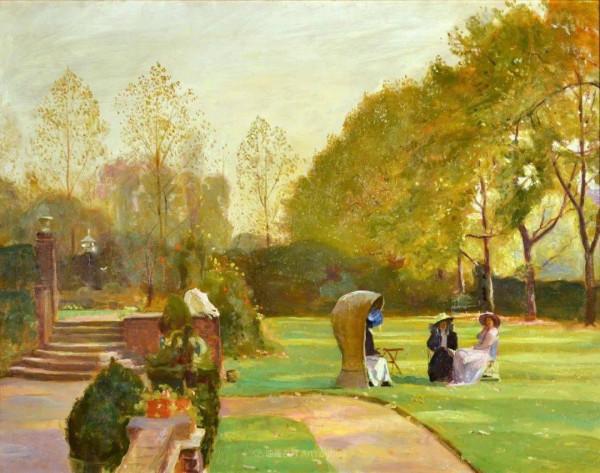 George Spencer Watson的浪漫派肖像風格 George Spencer Watson的浪漫派肖像風格