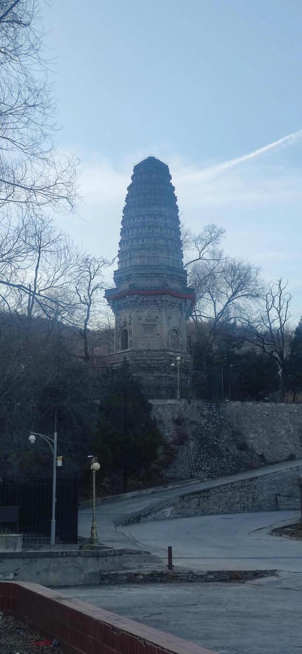 新年爬房山北半壁店村的南大梁