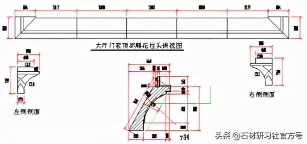 淺談石材異型產品的八種切角