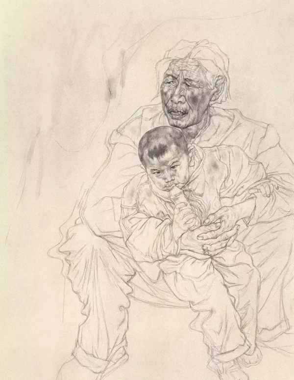 唐永力（中央美術學院教授）素描作品欣賞