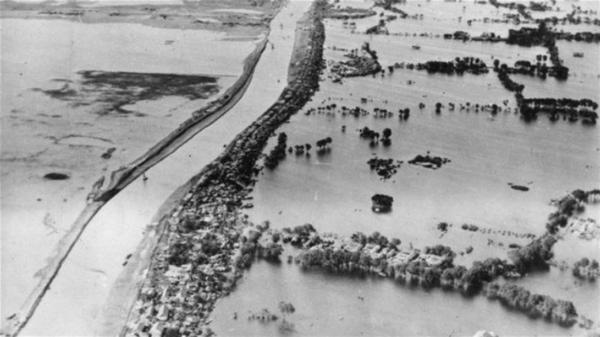 1938年蔣介石炸燬黃河大堤，到底淹死多少日軍？說出來你可能不信