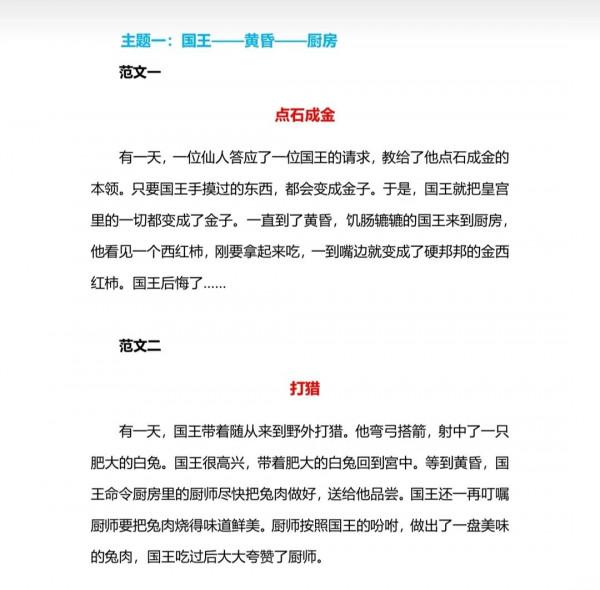 三年級語文上冊第三單元作文《我來編童話》寫作指導和範文欣賞