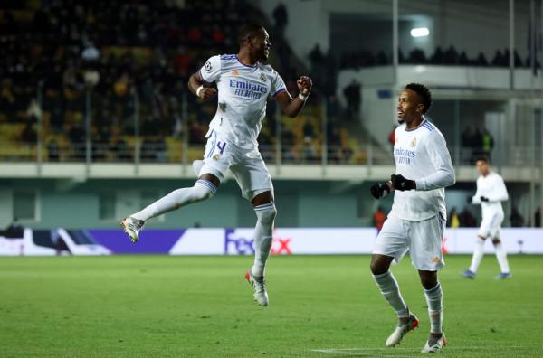 歐冠-阿拉巴破僵 克羅斯本澤馬建功 皇馬3-0復仇謝里夫 攜手國米出線