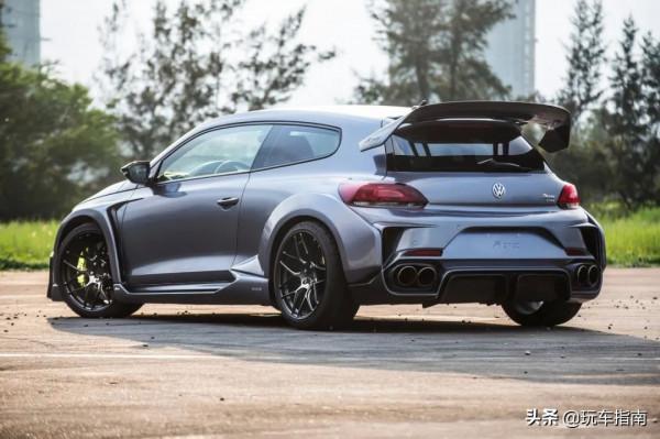 大眾最美雙門轎跑尚酷全面進化，改裝寬體達430匹風靡全球