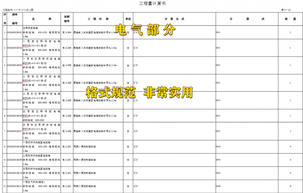 總工一直偷偷在用的：新版工程量計算書，看完是真的好