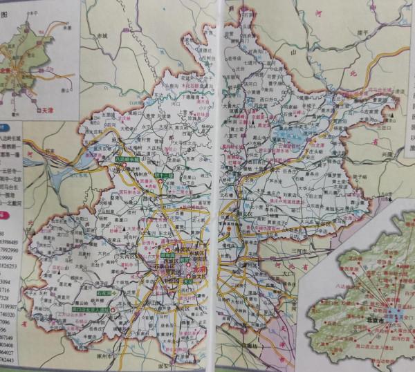 中國旅遊地圖攬勝&mdash;北京海淀