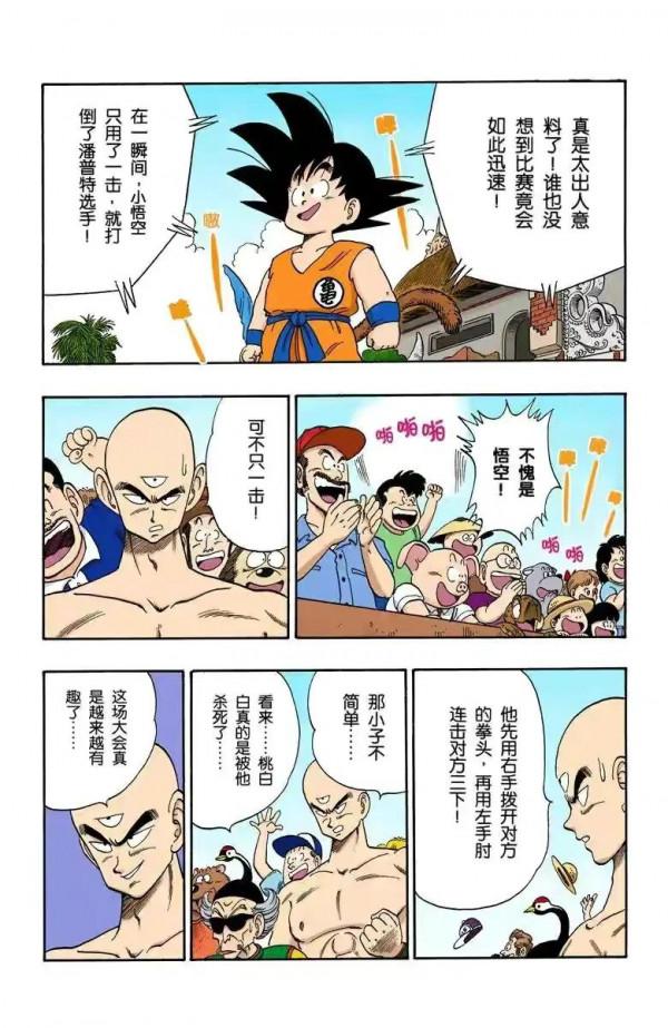 龍珠全綵漫畫121至125回~悟空vs小林