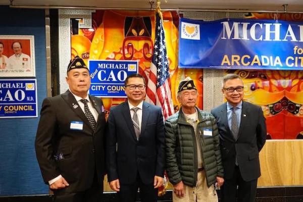 高卿&lpar;Michael Cao&rpar; 宣佈參選亞凱迪亞市議員